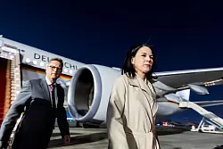 &Auml;gypten ist die erste Station von Au&szlig;enministerin Annalena Baerbock auf ihrer erneuten Nahostreise. - &copy; Christoph Soeder/dpa