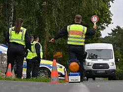 In der Grenzregion zu Polen werden immer wieder Migranten aufgegriffen. Grenzkontrollen sollen die Schleuserkriminalit&auml;t verhindern. - &copy; Patrick Pleul/dpa