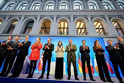 Zehn L&auml;nder nehmen am dritten Nordsee-Gipfel teil. - &copy; Kay Nietfeld/dpa