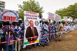 Fünf von sechs Kamerunern haben nie einen anderen Präsidenten als Paul Biya erlebt. (Archivbild) - © --/XinHua/dpa