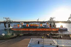 Hamburg bereitet sich auf die ZDF-Silvestershow vor. - &copy; Christian Charisius/dpa