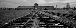 Das ehemalige NS-Vernichtungslager Auschwitz-Birkenau - © Markus Schreiber/AP/dpa