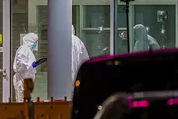 Polizei stoppt mutmaßlichen Serien-Brandstifter in Krefeld mit Schuss - © Christoph Reichwein/dpa