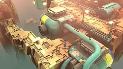 Keine Sprücheklopfer: Statt Kommentaren im Lego-Humor geben die kleinen Spielsteine nur putzige Laute von sich. - © Light Brick Studio/Annapurna Interactive/dpa-tmn