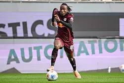 Leipzigs Yan Diomande ist beim Africa Cup f&uuml;r die Elfenbeink&uuml;ste im Einsatz. (Archivbild) - &copy; Harry Langer/dpa