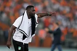 Seit 2024 Trainer der ivorischen Nationalmannschaft: Emerse Fa&eacute;. (Archivbild) - &copy; Sunday Alamba/AP/dpa