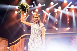 Eva Brockmann ist die 75. Deutsche Weink&ouml;nigin. - &copy; Lando Hass/dpa