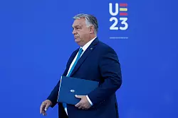 Stimmt er den EU-Hilfen f&uuml;r die Ukraine zu? Ungarns Ministerpr&auml;sident Viktor Orban. - &copy; Fermin Rodriguez/AP/dpa