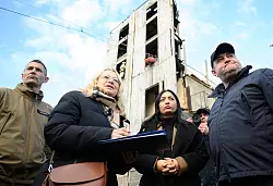 Der Wiederaufbau der Ukraine wird viele Milliarden kosten. - &copy; Hendrik Schmidt/dpa