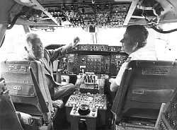 Die Boeing 747 wurde zum R&uuml;ckgrat des Nordatlantik-Verkehrs. - &copy; Roland Witschel/dpa