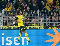 Immer wieder Adeyemi: Der BVB-Angreifer schoss schon bei der U21 Tore wie am Flie&szlig;band. - &copy; Bernd Thissen/dpa