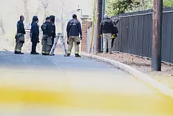 Die Ermittlungen dauern nach der Festnahme eines 38-Jährigen an. - © Marc Levy/AP/dpa