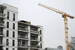 Wenig Wohnraum, hohe Mieten: Beim stockenden Wohnungsbau ist Besserung in Sicht (Archivbild) - &copy; Michael Brandt/dpa
