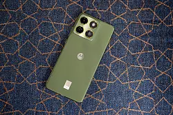 Das Kamera-Duo des Edge liefert meist schöne Fotos in knalligen Farben. Manch ein Bild ist zunächst enttäuschend, nach 1,5 Sekunden Nachbearbeitung durch die KI sieht es dann plötzlich beeindruckend aus. - © Nico Tapia/dpa-tmn