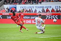 Sirlord Conteh trifft zum 2:0. - © Harry Langer/dpa
