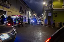 Angesichts der eskalierenden Bandengewalt in Ecuador hat Pr&auml;sident Noboa die Auseinandersetzungen zwischen kriminellen Gangs und Sicherheitskr&auml;ften als internen bewaffneten Konflikt deklariert. Die Streitkr&auml;fte w&uuml;rden angewiesen, Eins&auml;tze gegen rund 20 kriminelle Organisationen durchzuf&uuml;hren. - &copy; Juan Diego Montenegro/dpa