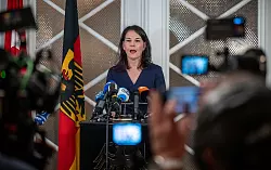 Baerbock (Gr&uuml;ne) warnt vor einem Erstarken des Islamismus in Syrien. - &copy; Michael Kappeler/dpa