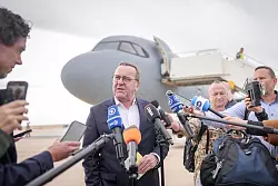 Pistorius k&uuml;ndigte an, im Januar auch zu Gespr&auml;chen in die T&uuml;rkei zu fahren. - &copy; Kay Nietfeld/dpa