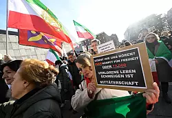 In K&ouml;ln gab es gleich mehrere Demonstrationen. - &copy; Roberto Pfeil/dpa