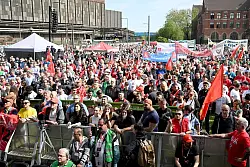 Deutschlands gr&ouml;&szlig;ter Stahlerzeuger Thyssenkrupp Steel steht vor einem Umbau. - &copy; Federico Gambarini/dpa