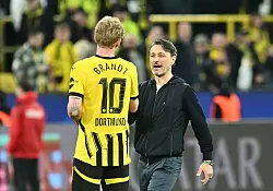 Niko Kovac versuchte viel, um Julian Brandt zu stärken. - © Bernd Thissen/dpa