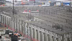 Ein Investitionsziel in Deutschland: die k&uuml;nftige Chipfabrik in Dresden. - &copy; Robert Michael/dpa