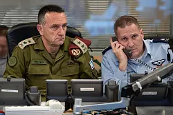 Israels Armeechef Halevi leitet den Angriff. (Archivbild) - &copy; Uncredited/IDF/X/dpa