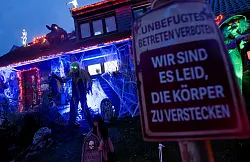 Vielerorts gab es Partys. - &copy; Henning Kaiser/dpa