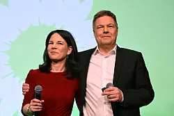 Grüne büßen bei der Wahl ein. - © Federico Gambarini/dpa