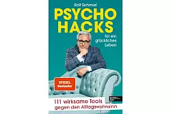Rolf Schmiel: «Psychohacks für ein glückliches Leben. 111 wirksame Tools gegen den Alltagswahnsinn», 2023, Edel Books, 256 Seiten, 18,95 Euro, ISBN: 978-3-8419-0839-1 - © Edel Books/dpa-tmn
