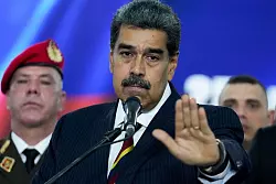 Maduro f&uuml;rchtet einen Umsturzversuch der USA in seinem Land. - &copy; Matias Delacroix/AP/dpa