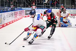 Augsburg und Düsseldorf kämpfen um den Verbleib in der DEL. - © Tom Weller/dpa