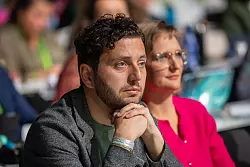 Die beiden Grünen-Parteichefs warnen vor Zusammenarbeit mit der AfD (Archivbild). - © Michael Kappeler/dpa