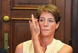 Seit dem 11. Juli l&auml;uft der Hamburger Prozess gegen Christina Block wegen Kindesentf&uuml;hrung. (Archivbild) - &copy; Marcus Brandt/dpa Pool/dpa