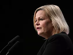 Bundesinnenministerin Nancy Faeser (SPD) musste eine Niederlage einstecken. (Archivbild) - &copy; Arne Dedert/dpa