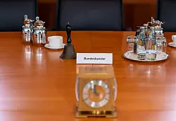 Das Bundeskabinett hat sich f&uuml;r die Sitzung am Mittwoch eine ganze Reihe wichtiger Vorhaben vorgenommen. (Archivbild) - &copy; Soeren Stache/dpa