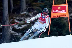 Bester Deutscher in der ersten Abfahrt von Gr&ouml;den: Romed Baumann. - &copy; Luciano Bisi/AP/dpa