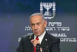 Israel kann nach den Worten von Regierungschef Netanjahu alle Atomanlagen im Iran erreichen. (Archivbild) - © Ronen Zvulun/Pool Reuters/dpa