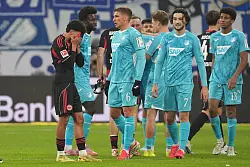 Gro&szlig; war der Frankfurter Frust nach der Niederlage gegen Hoffenheim. - &copy; Marc Sch&uuml;ler/dpa