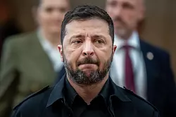 Hoffnungen auf einen Nato-Beitritt kann Rutte dem ukrainischen Pr&auml;sidenten Wolodymyr Selenskyj derzeit nicht machen. (Archivbild) - &copy; Michael Kappeler/dpa