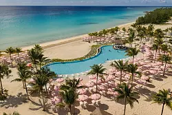 600 Millionen US-Dollar hat Carnival nach eigenen Angaben in die neue Celebration Key investiert. Ohne Superlative geht es dann nat&uuml;rlich nicht: So soll das Resort etwa die weltgr&ouml;&szlig;te Swim-up-Bar haben, mit 166 Sitzpl&auml;tzen - im Wasser. - &copy; Princess Cruise Line/dpa-tmn