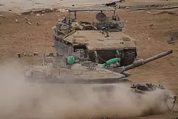 Das israelische Milit&auml;r soll sich gem&auml;&szlig; Abmachung schrittweise zur&uuml;ckziehen. - &copy; Ariel Schalit/AP/dpa