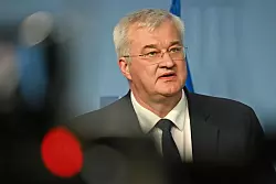 Der ukrainische Au&szlig;enminister Andrij Sybiha sieht bei Russland kein Bem&uuml;hen zum Einhalten der eigens verk&uuml;ndeten Waffenruhe. (Archivbild) - &copy; Anna Ross/dpa