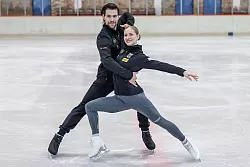 Die EM soll f&uuml;r Minerva Hase (r) und Nikita Volodin (l) nur eine Zwischenstation sein. (Archivbild) - &copy; Andreas Gora/dpa