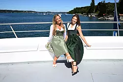 Fast Fashion war gestern, aus Sicht eines Modeexperten werden die Dirndl wieder hochwertiger. - &copy; Felix H&ouml;rhager/dpa