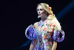 Miss Germany Helena Bleicher bei der National Costume Show im Rahmen des 72. Miss Universe-Wettbewerbs. - &copy; Camilo Freedman/dpa
