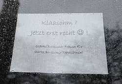 Der Brauch Klaasohm wird auf der Nordseeinsel bereits seit Generationen gefeiert. - &copy; Lars Penning/dpa