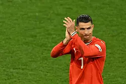 Siegtorschütze im Halbfinale gegen Deutschland: Portugals Cristiano Ronaldo. - © Peter Kneffel/dpa