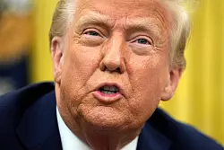 Trump hatte im Wahlkampf das «größte Abschiebeprogramm der amerikanischen Geschichte» versprochen. - © Ben Curtis/AP/dpa