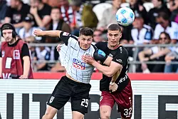 Semir Telalovic erzielte das 1:0 für Ulm. - © Harry Langer/dpa